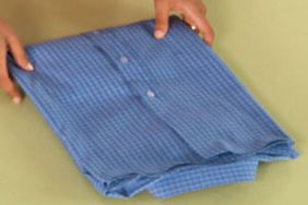How To: Fold a Dress Shirt