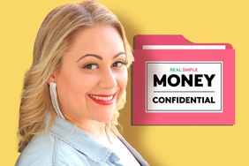 photo of 17 Jannese Torres-Rodriguez in front of the Money Confidential Logo