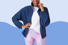 Awesome Gifts for Fitness Lovers, Woman in fitness outfit with blue jacket