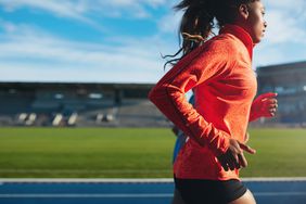 common-fitness-myths: woman running