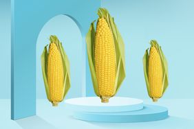 corn on a pedestal