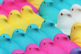 Peeps: chicks in different colors