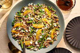 Warm Browned Butter Farro Salad