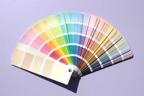 paint chip colors fan deck