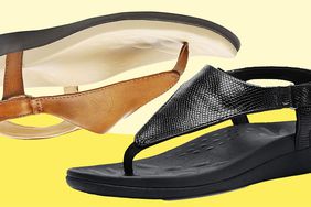 UTENAG Womens Arch Support Sandals Orthotic Adjustable Thong Flip Flops