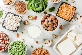 What Foods Are High in Protein? High-protein foods: nuts and legumes